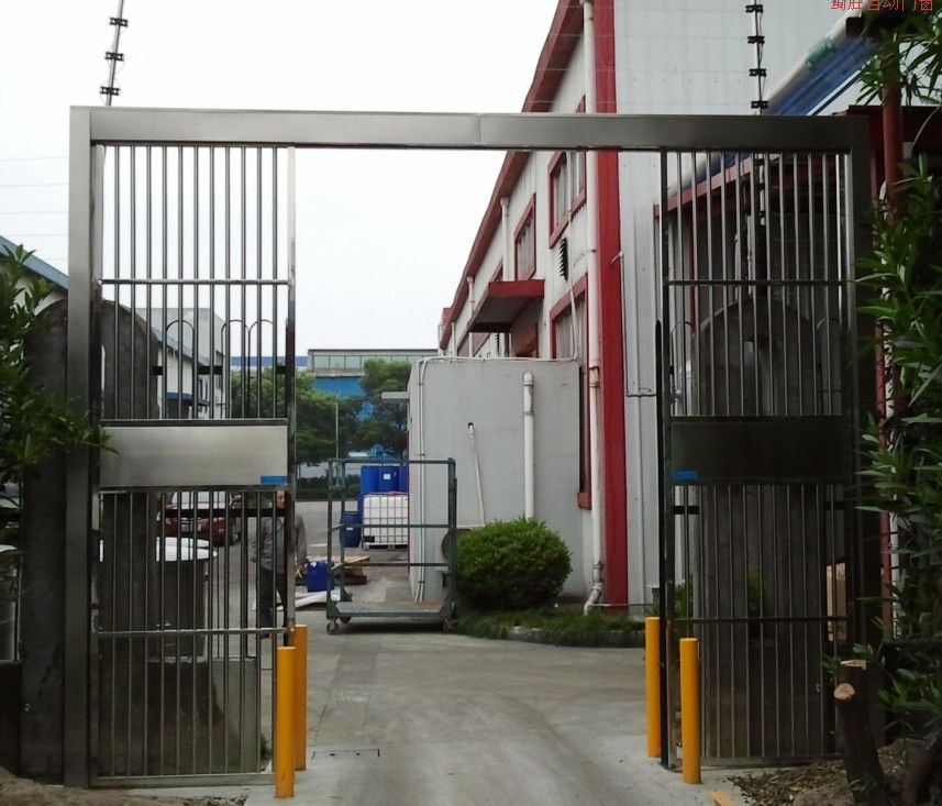 上海自动门厂家盛威科油墨公司不锈钢自动门
